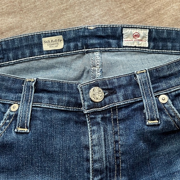 Ag Adriano Goldschmeid The Stilt Roll Up Jean - Picture 8 of 11